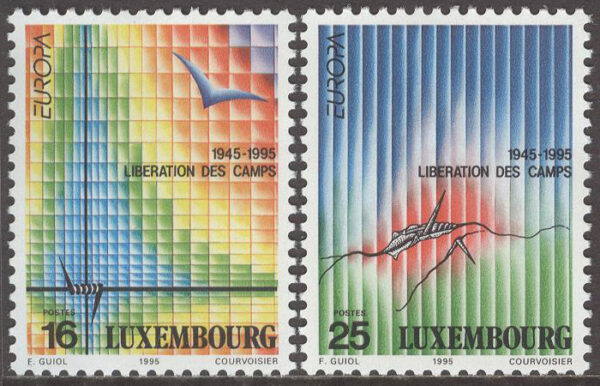 Luxemburg - M 1368-1369 Europa CEPT 1995 Fred & Frihet, serie 2 kpl **