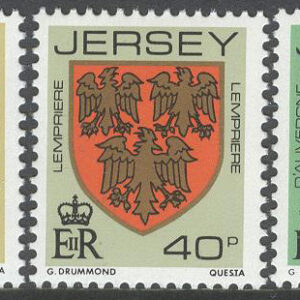Jersey – M  274-276 C Familjevapen, serie 3 kpl **