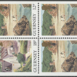 Guernsey – M  289 E, 328 E, 413 D, 448 D Vyer, Häftes Block 8 kpl **