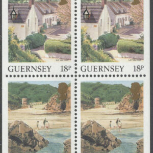 Guernsey – M  413 D, 448 D Vyer, Häftes Block 8 kpl **