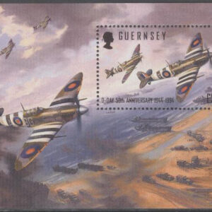Guernsey – M  639 (BL 11) De allierades landstigning i Normandie 50 år, block **