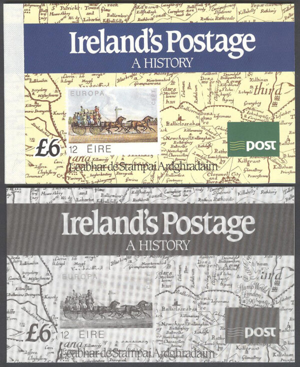 Irland - M  718-719 A-D mfl Frimärket 150 år - Frimärke på Frimärke, Häfte kpl **