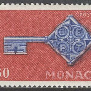 Monaco – M  879-881 Europa CEPT 1968, 3 kpl **