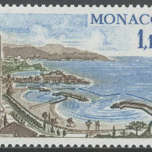 Monaco – M 1255 Vyer & Byggnader i Fürstendömmet, 1 kpl **