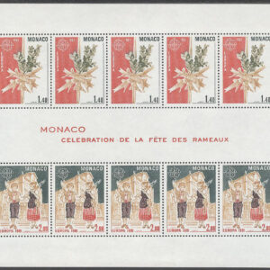 Monaco – M BL  17 Europa CEPT 1981 Folklore, Block **