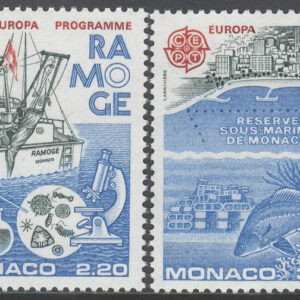 Monaco – M 1746-1747 Europa CEPT 1986 Natur, serie 2 kpl **