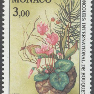 Monaco – M 2000 Internationell tävling i blombinderi, 1 kpl **
