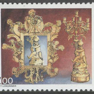 Monaco – M 2119 Antikvitet – Juvel & Konstgaleria 100 år, märke kpl **