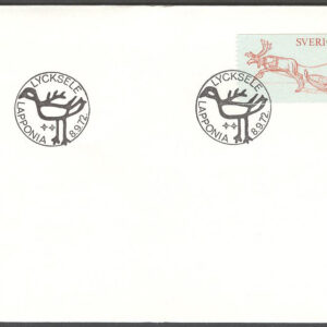 Sverige – FDC 1972-09-08 – Lapponia, 1 kpl