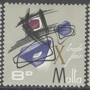 Malta – M  344-346 10:e Handelsmässan på Malta, serie 3 kpl **