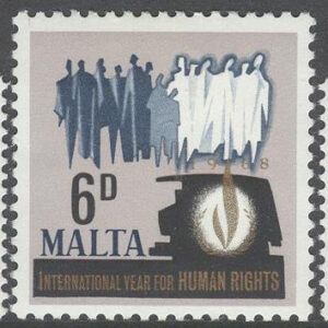 Malta – M  370-372 FN – Mänskliga rättigheter 20 år, 3 kpl **