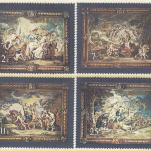 Malta – M  584-587 Flamländska Gobelänger III – Konst, serie 4 kpl **