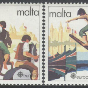 Malta – M  628-629 Europa CEPT 1981 Folklore, serie 2 kpl **