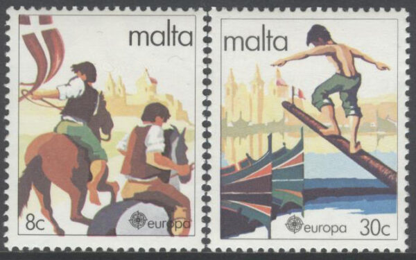 Malta - M  628-629 Europa CEPT 1981 Folklore, serie 2 kpl **