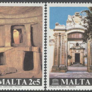 Malta – M  610-613 Restaurering av Byggnadsverk bla Fort St. Elmo, serie 4 kpl **