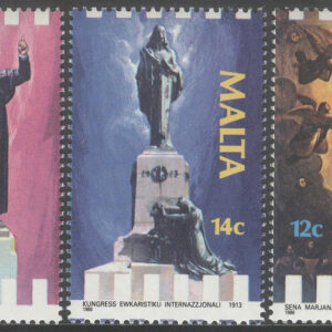 Malta – M  822-826 Minnen bla Europarådet 40 år – FN, 5 kpl **
