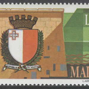 Malta – M  815 Det nya Statsvapnet 1989, märke kpl **