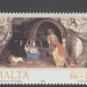 Malta – M  850-852 Jul 1990 – Konst – Krubban, serie 3 kpl **