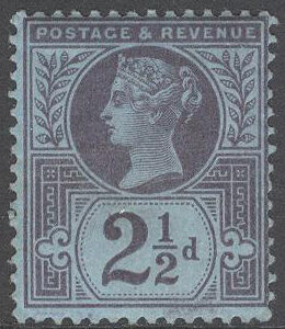 England – M   89 Drottning Victoria som regent i 50 år, märke *