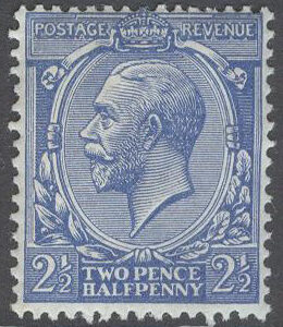 England – M  131 X Kung George V, märke **