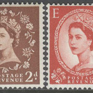 England – M  282, 285-287 z Drottning Elisabeth II, serie 4 olika **
