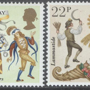 England – M  867-870 Europa CEPT 1981 Folklore, serie 4 kpl **