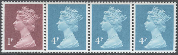 England - M  562 C, 826 a Drottning Elisabeth II, 4-strip kpl **
