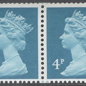 England – M  825 a – 826 a Drottning Elisabeth II, 4-strip kpl **