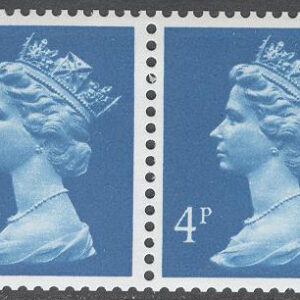England – M  854, 890 Drottning Elisabeth II, 4-strip kpl **