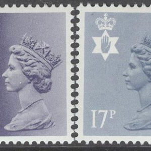 Nordirland – M   37 A, 40 C, 42, 46 Drottning Elisabeth II, serie 4 olika **