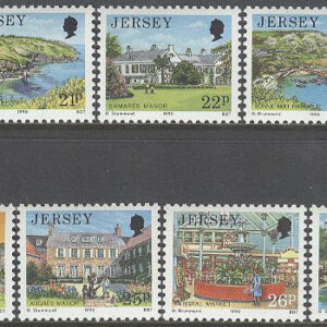 Jersey – M  501-507 Vyer från Jersey – Landskap & Byggnader, 7 kpl **