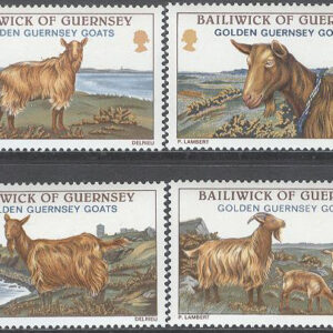 Guernsey – M  209-212 Guernsey Getter, 4 kpl **