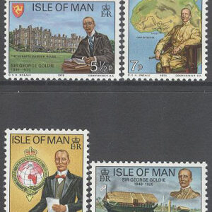 Isle of Man – M   64-67 George Taubman Goldie död i 50 år – Fartyg, 4 kpl **