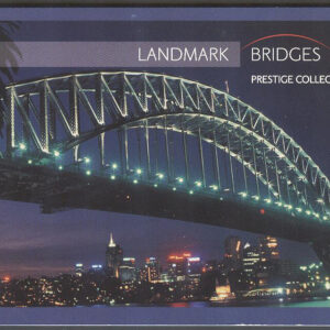 Australien – M 2287-2291 Minnesmärken – Broar, 20 märken i Häfte kpl **