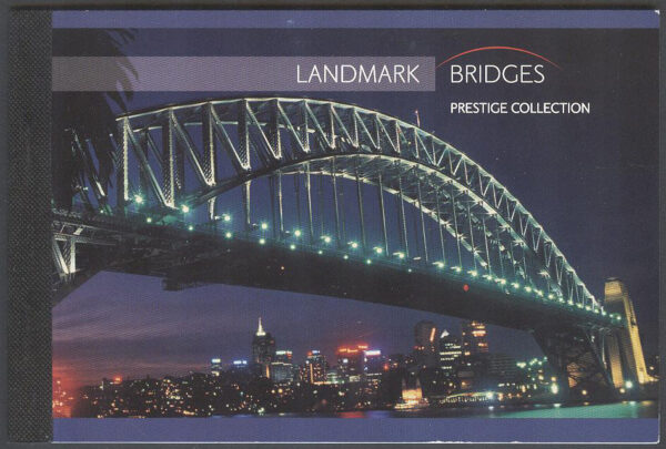 Australien - M 2287-2291 Minnesmärken - Broar, 20 märken i Häfte kpl **