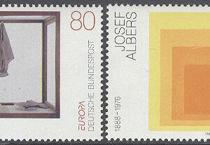 Tyskland – M 1673-1674 Europa CEPT 1993 Samtida konst, serie 2 kpl **