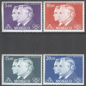 Monaco – M 1512-1515 Fürst Rainier III & Prins Albert, serie 4 kpl **