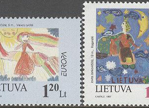 Litauen – M  636-637 Europa CEPT 1997 Sagor & Legender, serie 2 kpl **
