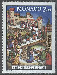 Monaco – M 1604 Jul 1983 – Krubba, 1 kpl **