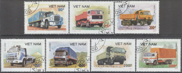 Vietnam - M 2131-2137 Lastbilar bla Himo KZ 30000, 7 kpl