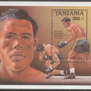 Tanzania – M BL  90 Sport – Joe Louis – Boxning, Block **