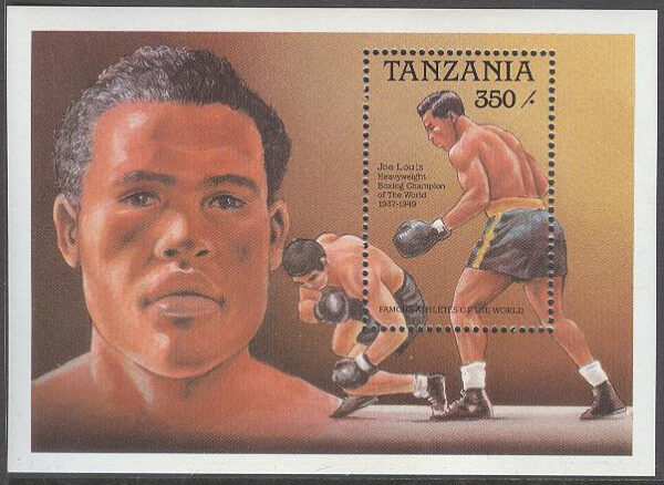 Tanzania - M BL  90 Sport - Joe Louis - Boxning, Block **