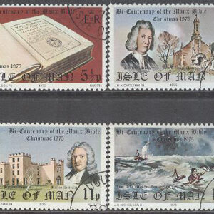 Isle of Man – M   68-71 Jul 1975 – Manx Bibeln 200 år, 4 kpl