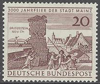 Tyskland – M  375 Staden Mainz 2000 år, 1 kpl **