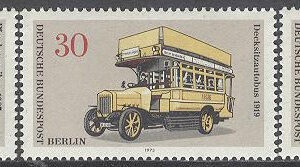 Berlin – M  446, 448, 450 Fordon – Gamla bussar bla hästdragna, 3 ol **