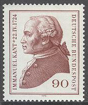 Tyskland – M  806 Immanuel Kant  (1724-1804), filosof, 1 kpl **