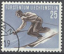 Liechtenstein – M  336 Sport II – Utförsåkning, märke