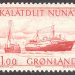 Grönland – F   99 Båtar – Kustfartyget Kununguak, 1 kpl **
