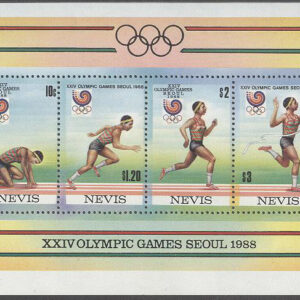 Nevis – M BL  18 OS i Seoul 1988 Löpning, Block **