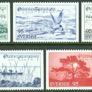 Sverige – F 1000-1004 I Roslagens famn, 5 kpl **
